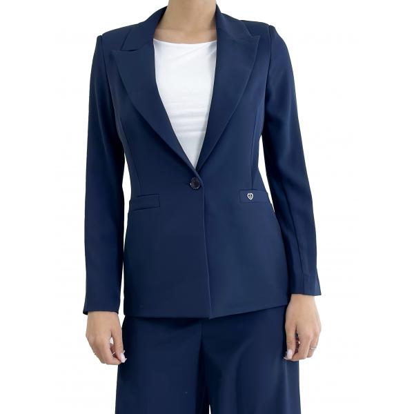 Blazer con chiusura monopetto Please 
